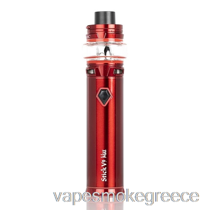 Vape Greece Smok Stick V9 & Stick V9 Max 60w Starter Kit V9 Max - κόκκινο
